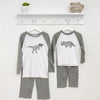 Matching Brother Sister Dinosaur Pyjama Set - Lovetree Design