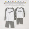 Matching Brother Sister Dinosaur Pyjama Set - Lovetree Design