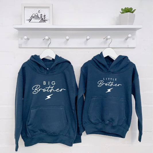 Lightning Bolt Brothers And Sisters Hoodie Set - Lovetree Design