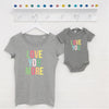 Love You More Mother And Child Matching T Shirts - Lovetree Design
