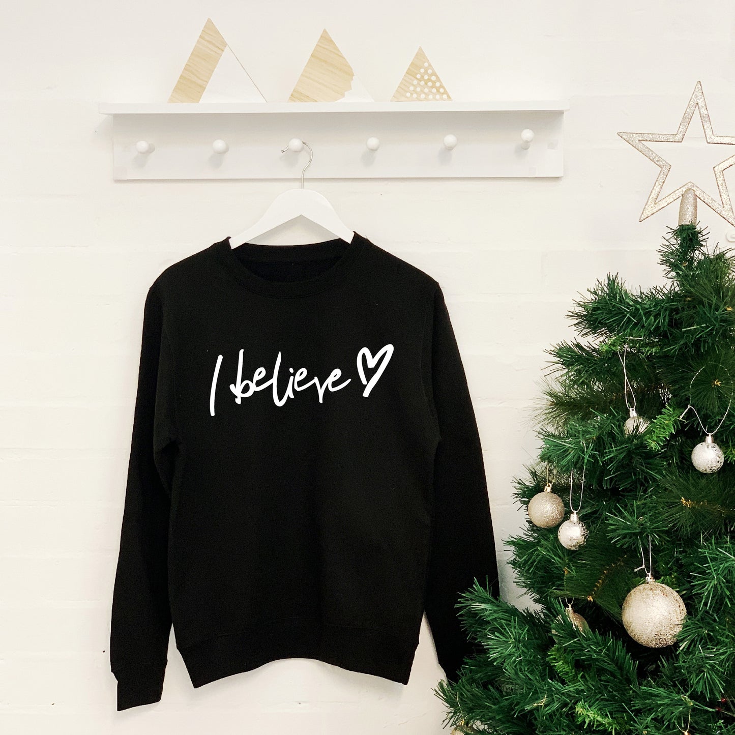 'I Believe' Christmas Jumper - Lovetree Design