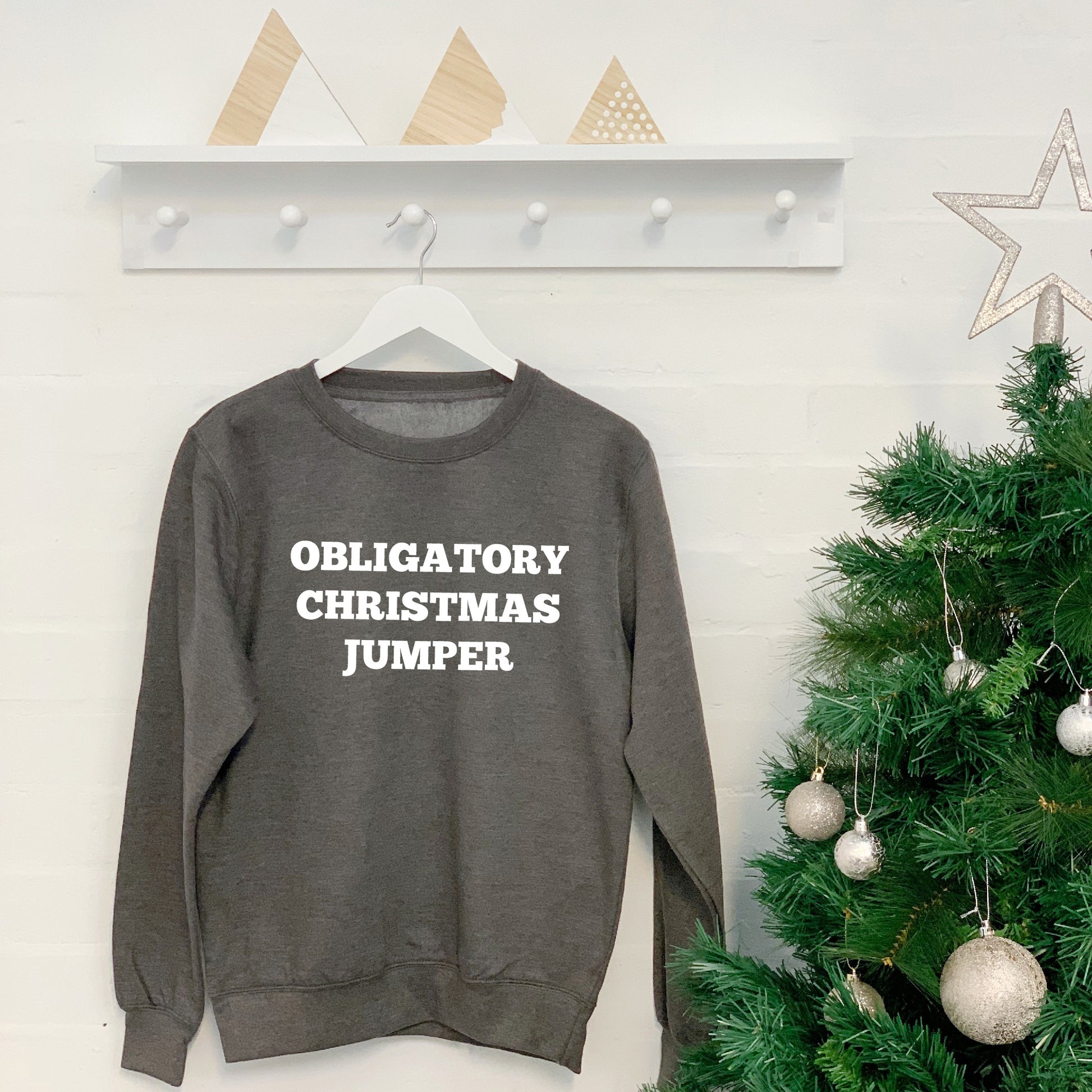 Obligatory Christmas Jumper - Unisex Sweatshirt - Lovetree Design