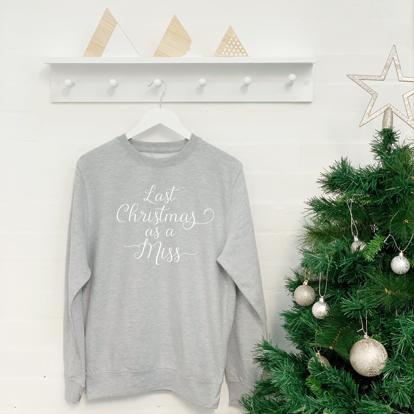 Last Christmas As A Miss Christmas Jumper - Lovetree Design