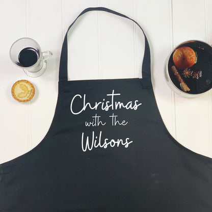 Christmas With The… Personalised Apron - Lovetree Design