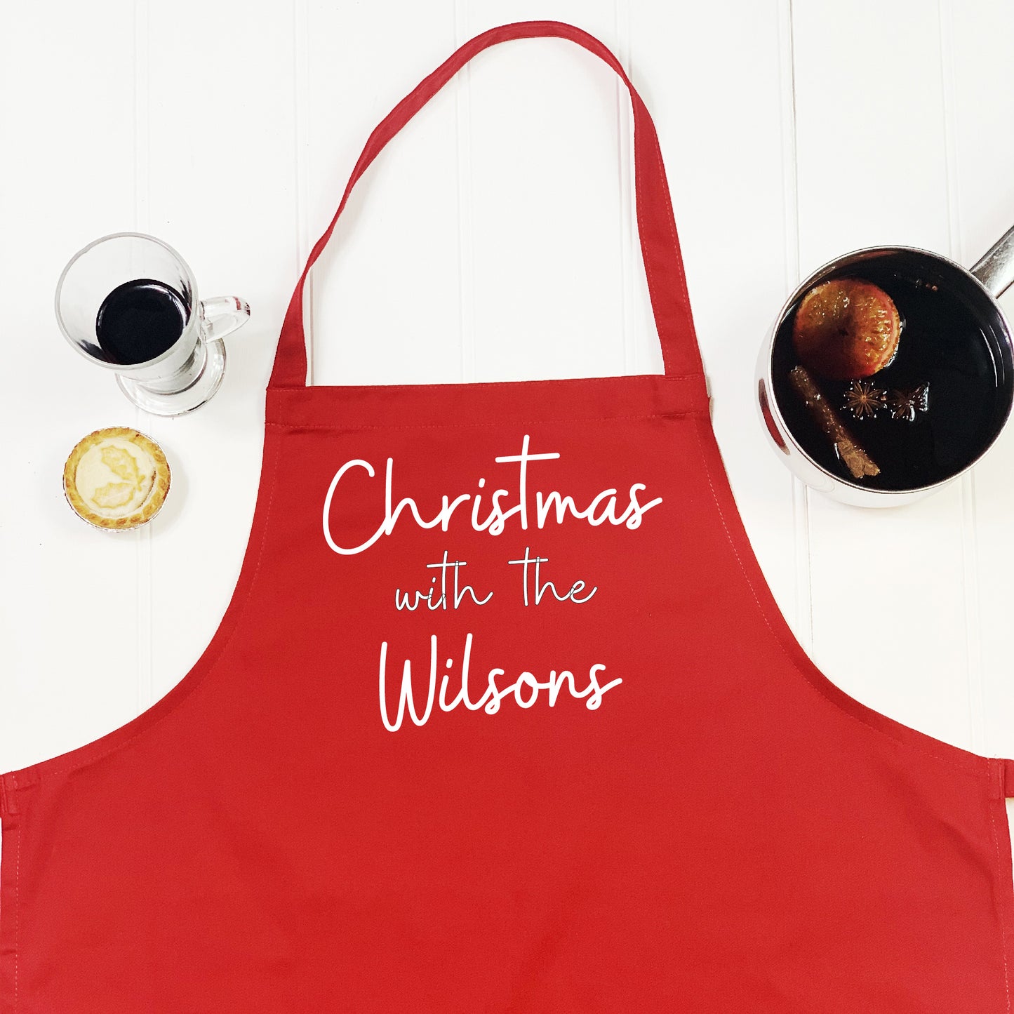 Christmas With The… Personalised Apron - Lovetree Design