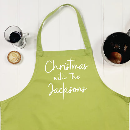 Christmas With The… Personalised Apron - Lovetree Design