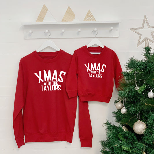 Xmas With The … Personalised Sweatshirt - Lovetree Design