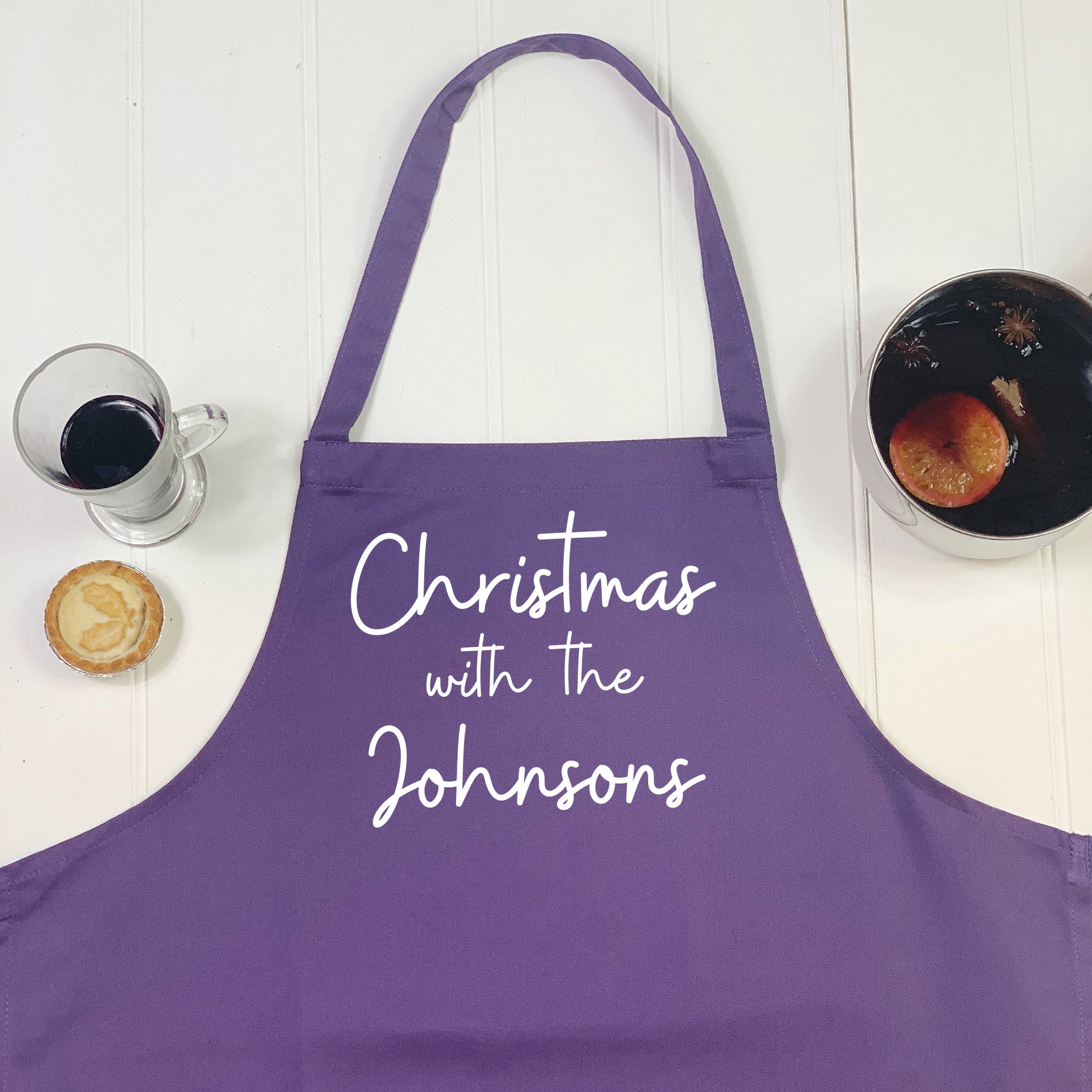 Christmas With The… Personalised Apron - Lovetree Design