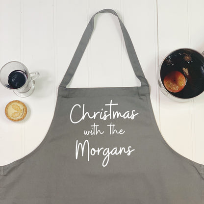 Christmas With The… Personalised Apron - Lovetree Design