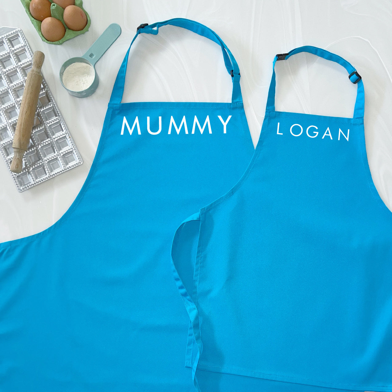 Personalised Mummy And Me Apron Set - Lovetree Design