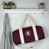 Personalised Holdall With Initials In Circle - Lovetree Design