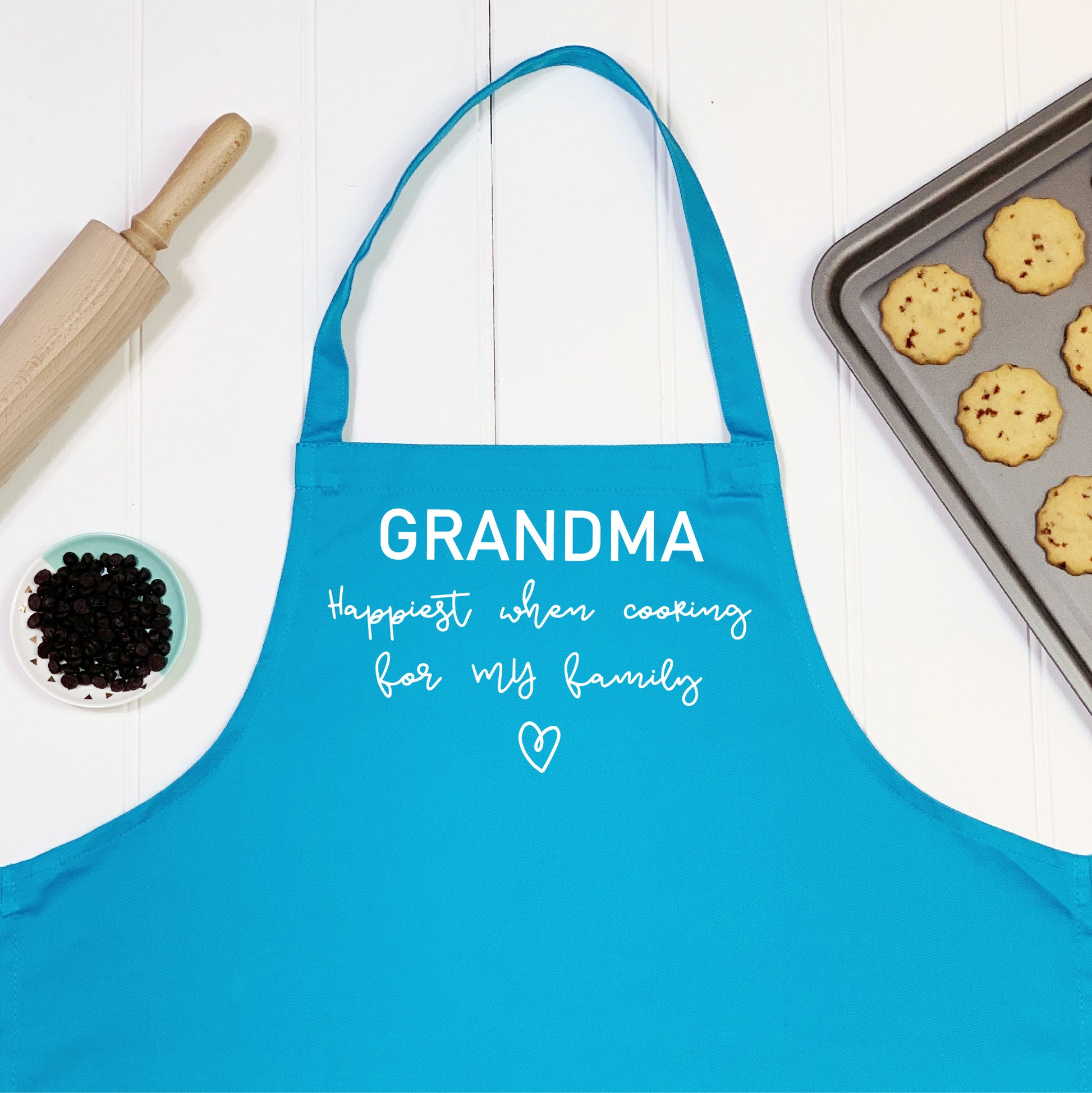 Personalised Cooking For Family Apron - Lovetree Design