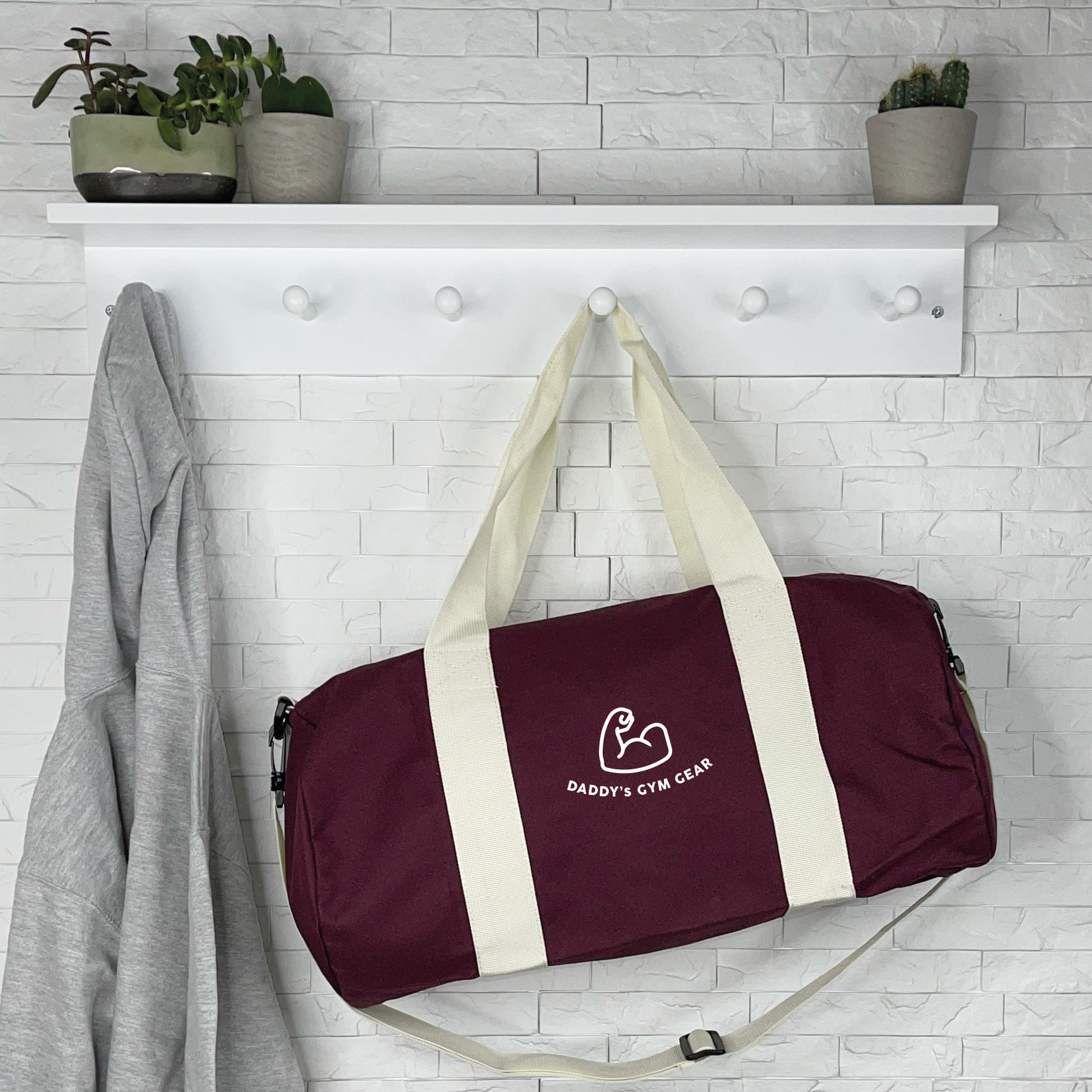 Dad's Gym Gear Personalised Holdall - Lovetree Design