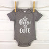 King / Queen Of Cute Royal Babygrow - Lovetree Design