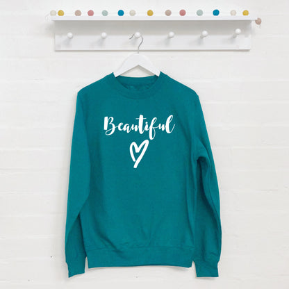 'Beautiful' Sweatshirt - Lovetree Design