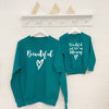 'Beautiful' Mother And Daughter Matching Sweatshirt Set - Lovetree Design