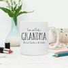 Personalised Best Grandma In The World Mug - Lovetree Design