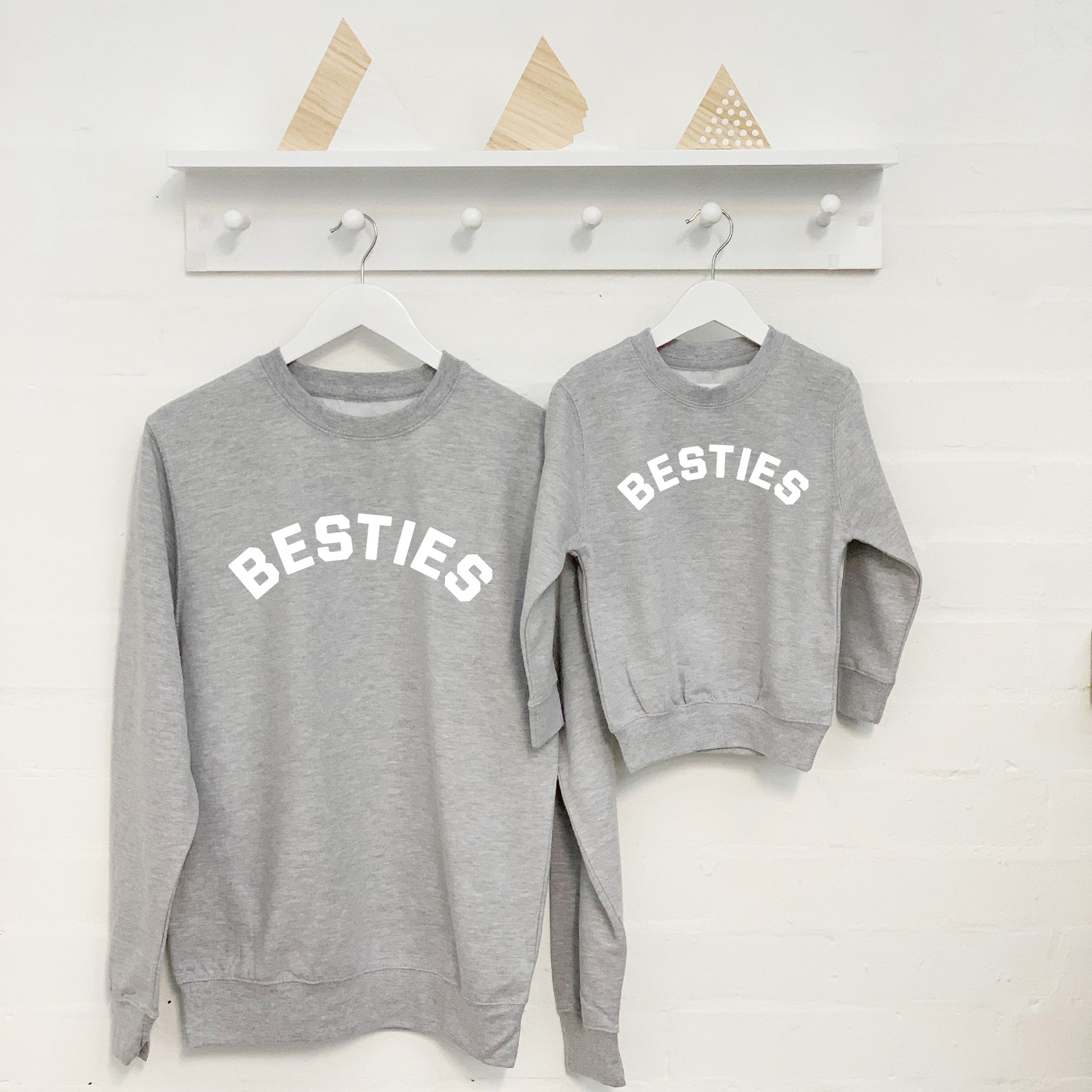 Besties Mother And Child Sweatshirt Set - Lovetree Design