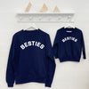 Besties Mother And Child Sweatshirt Set - Lovetree Design