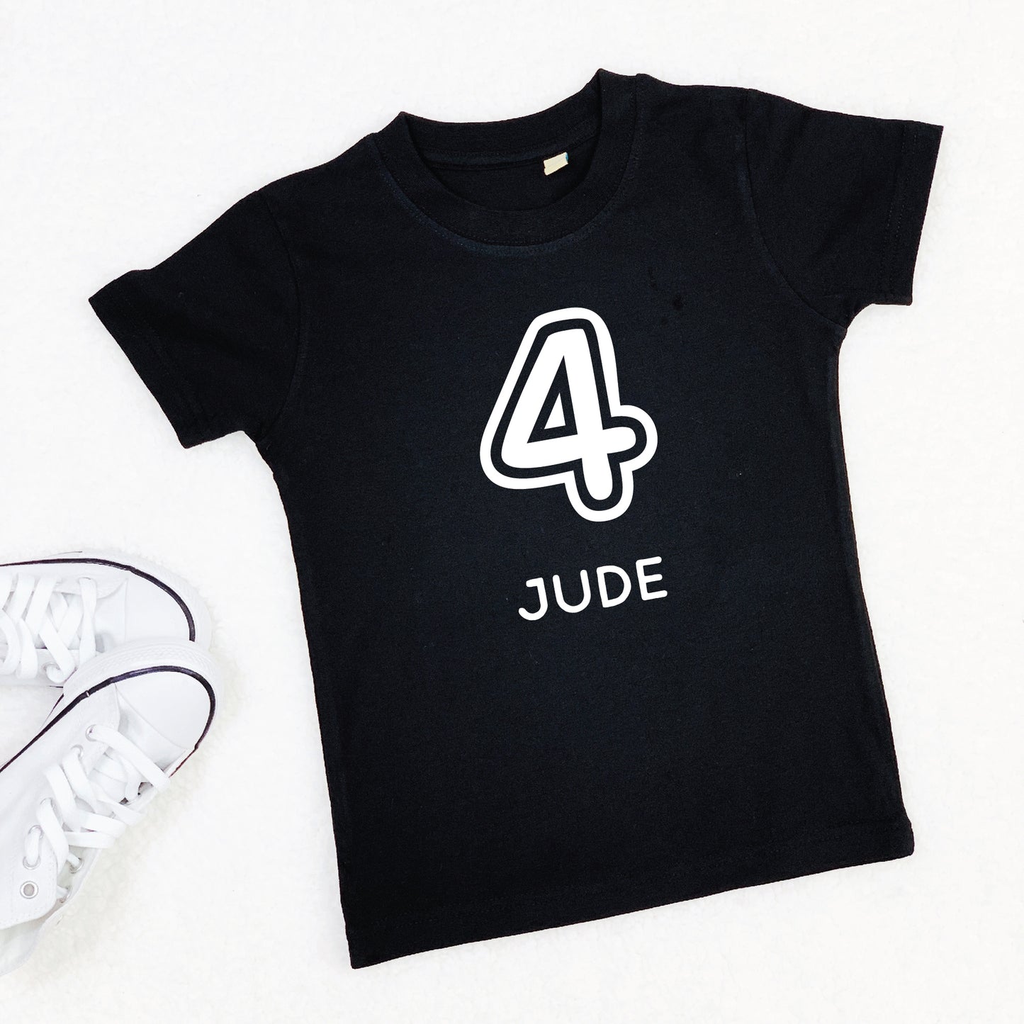 Kids Birthday T Shirt Personalised