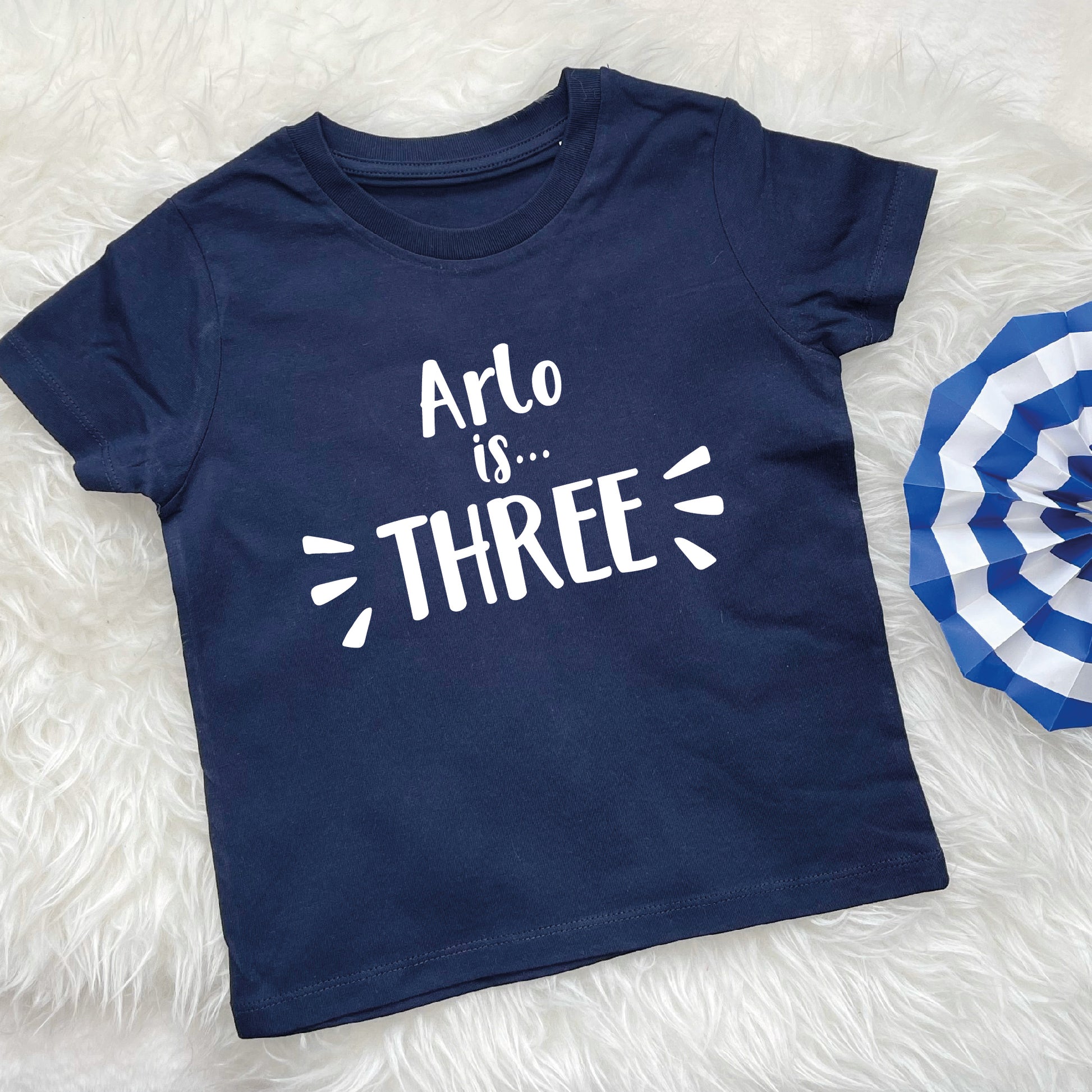 Personalised Birthday T Shirt For Kids - Lovetree Design