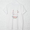 Bride To Be Floral And Rose Gold T Shirt - Lovetree Design