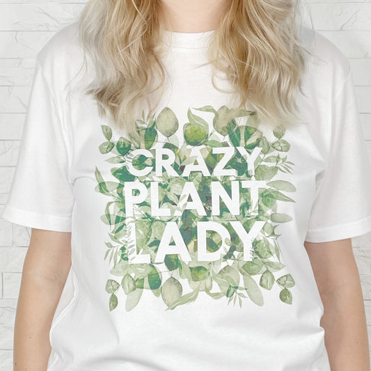 Crazy Plant Lady Houseplant T Shirt - Lovetree Design