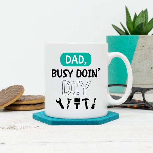 Dad Busy Doing Diy Mug - Lovetree Design