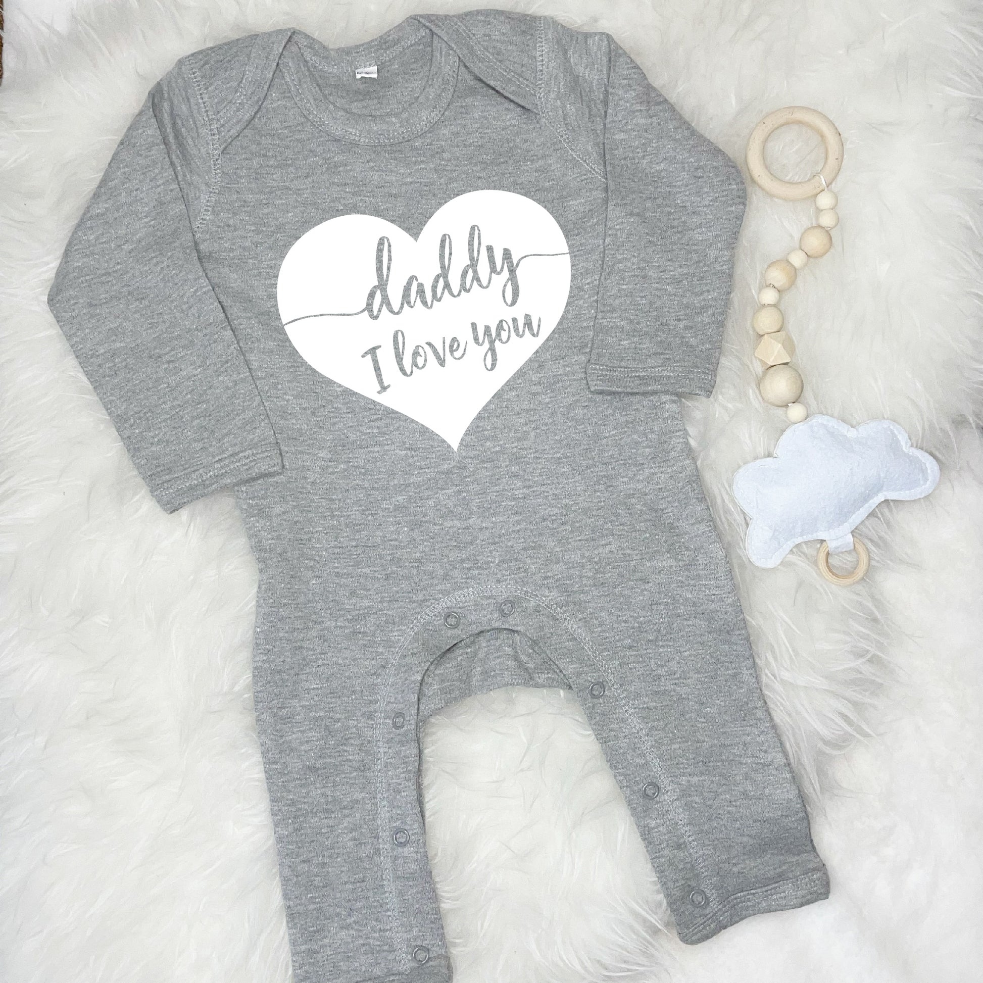 'Daddy I Love You' Babygrow - Lovetree Design