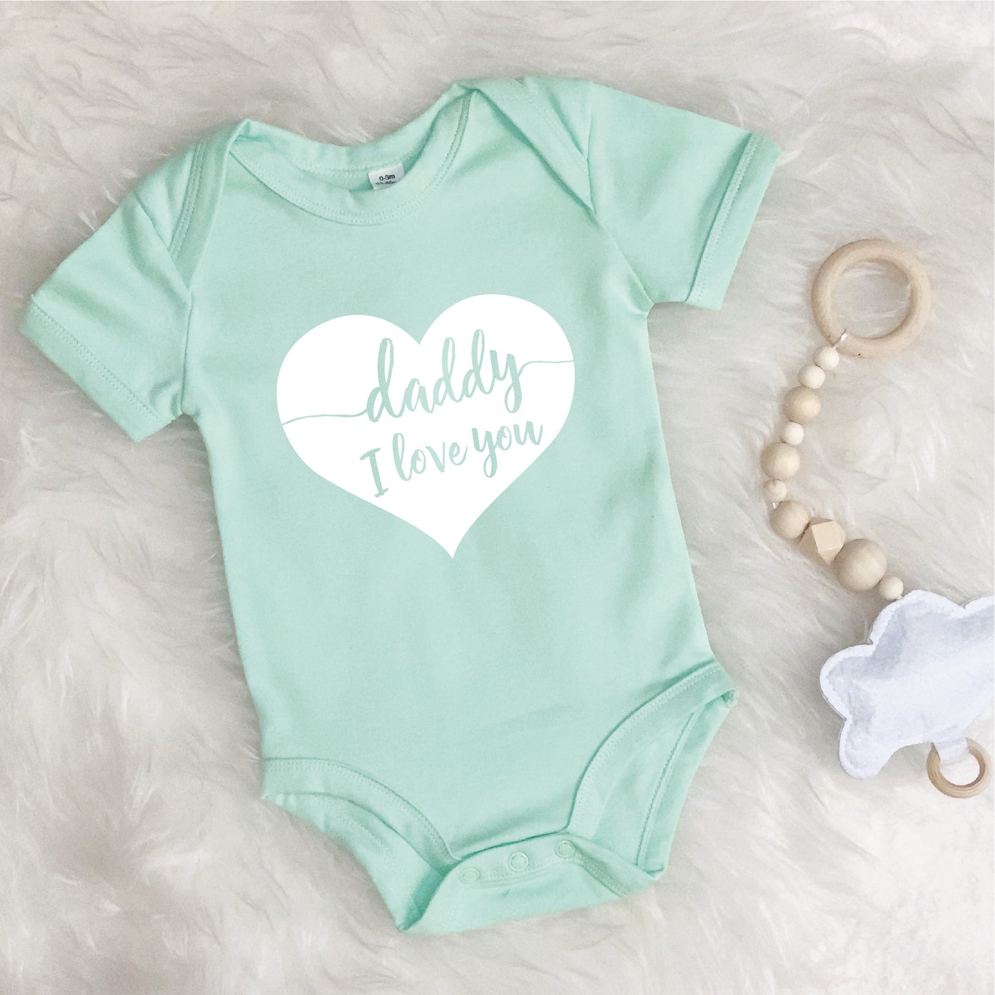 'Daddy I Love You' Babygrow - Lovetree Design