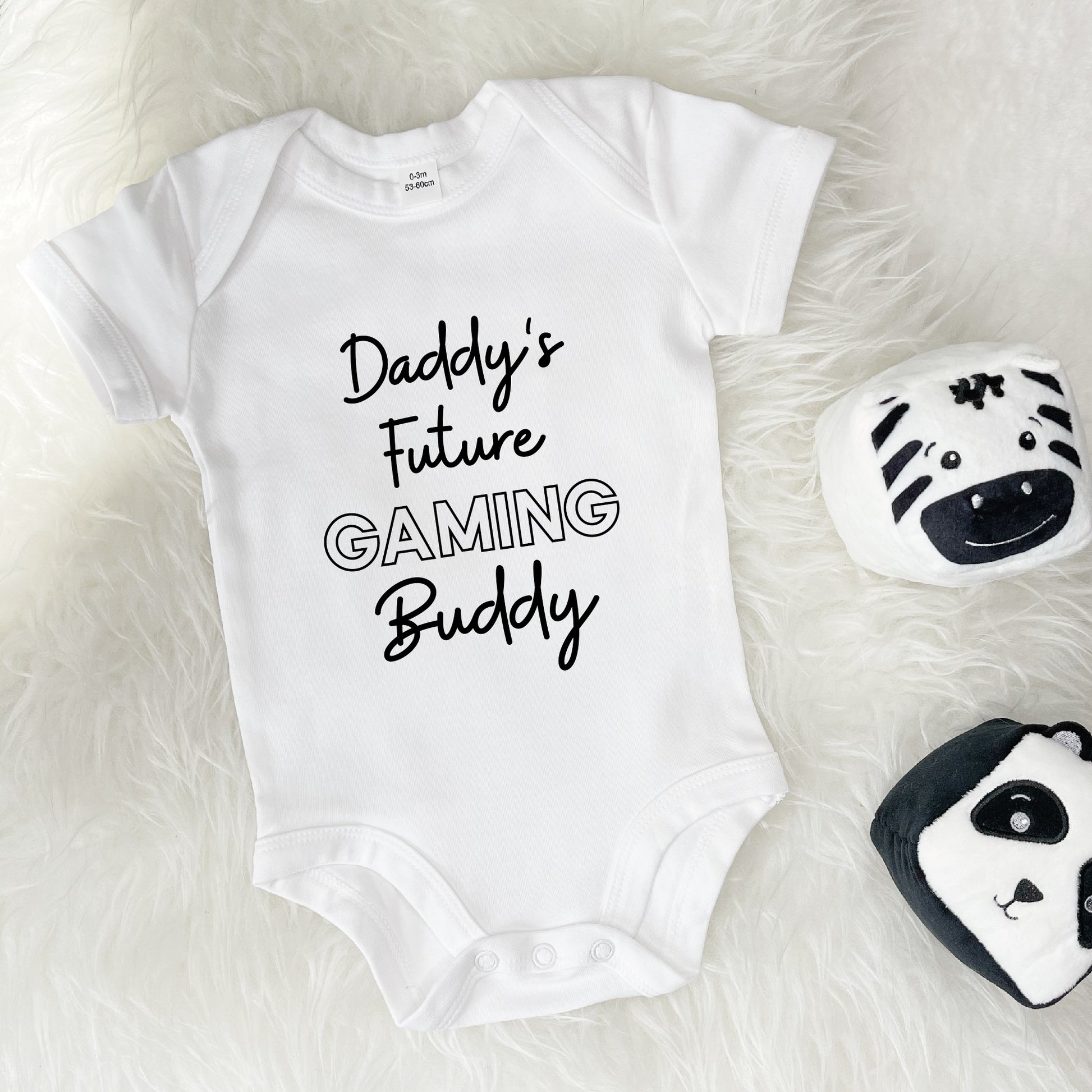 Daddy's Future… Buddy Personalised Babygrow - Lovetree Design