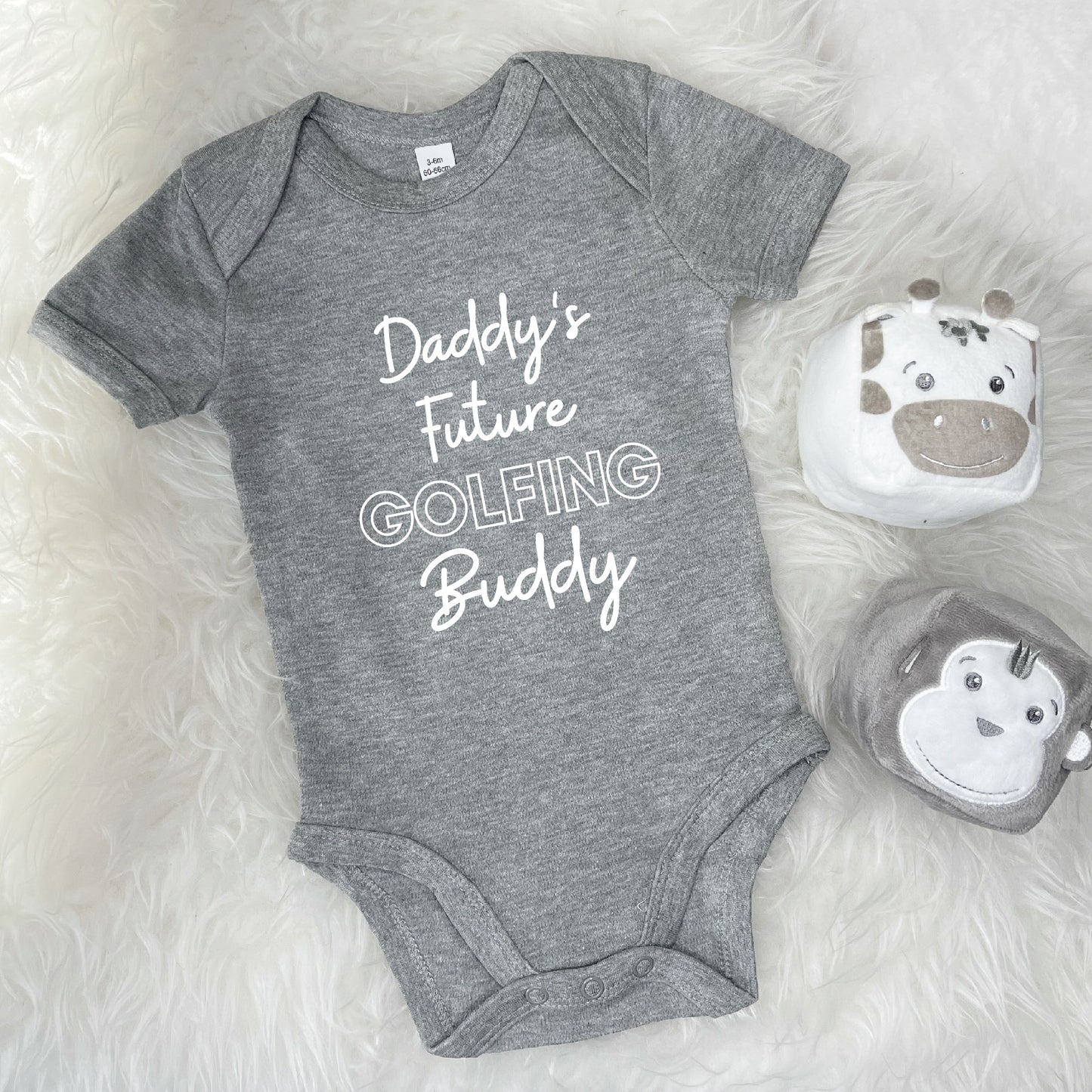 Daddy's Future… Buddy Personalised Babygrow - Lovetree Design