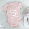 Daddy Is My Valentine Babygrow - Lovetree Design