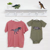 Dinosaur Matching T Shirt Set For Brothers And Sisters - Lovetree Design