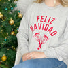 Feliz Navidad Christmas Sweatshirt - Lovetree Design