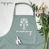 Personalised Apron For Mum Flowers Bouquet - Lovetree Design