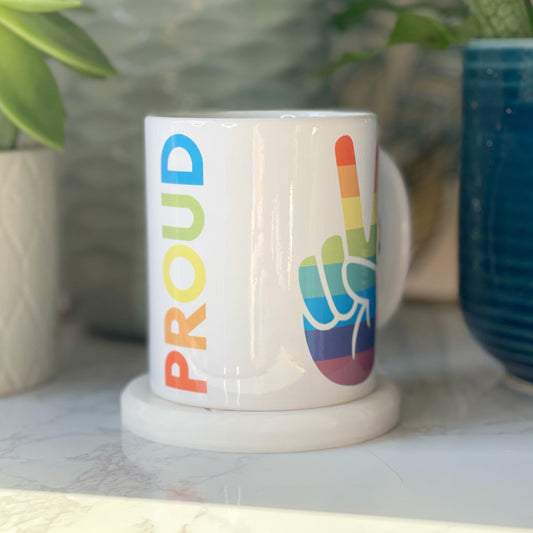 Lgbtq+ Pride Rainbow Mug - Lovetree Design