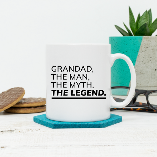 Dad The Man The Myth The Legend Mug - Lovetree Design