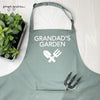Personalised Gardening Apron Grandad's Garden - Lovetree Design