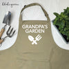 Personalised Gardening Apron Grandad's Garden - Lovetree Design