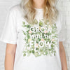 Grow With The Flow Botanical T Shirt - Lovetree Design