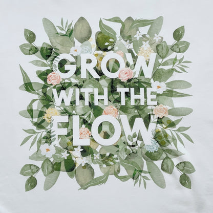 Grow With The Flow Botanical T Shirt - Lovetree Design