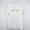 Happy Adult T Shirt Flowers - Lovetree Design