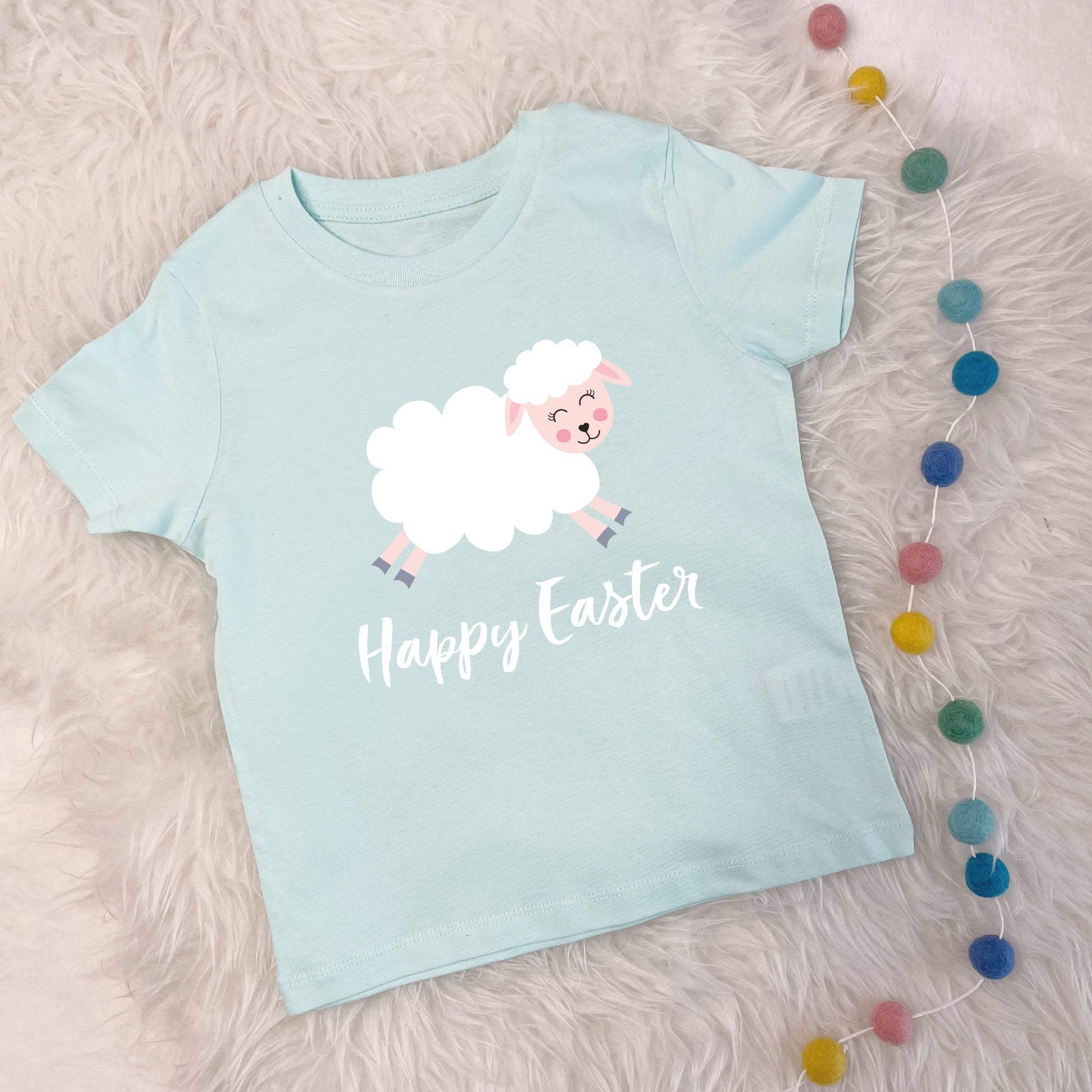Little Lamb Kids/Baby Easter T Shirt Lovetree Design