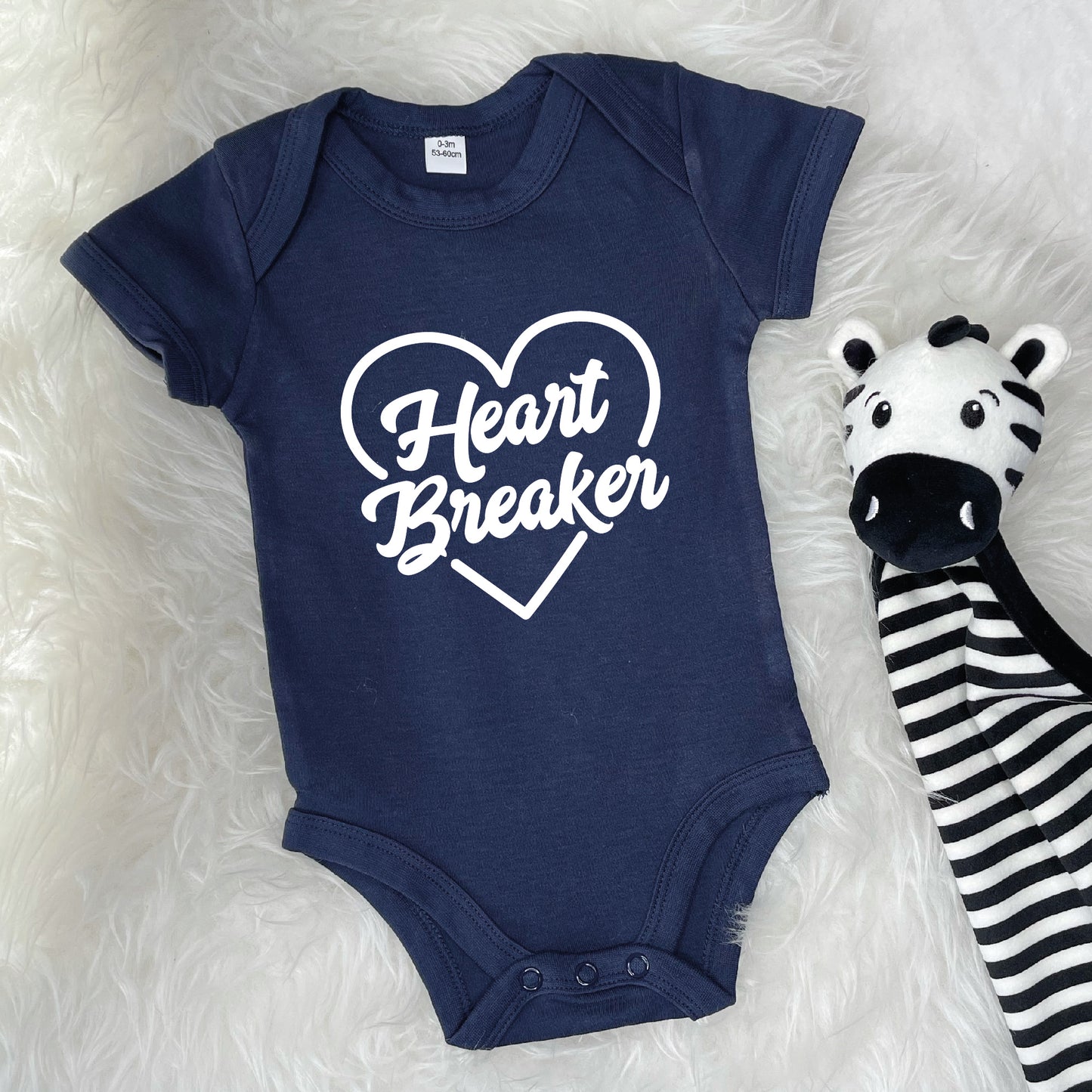 Heart Breaker Valentines Babygrow - Lovetree Design