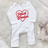 Heart Breaker Valentines Babygrow - Lovetree Design