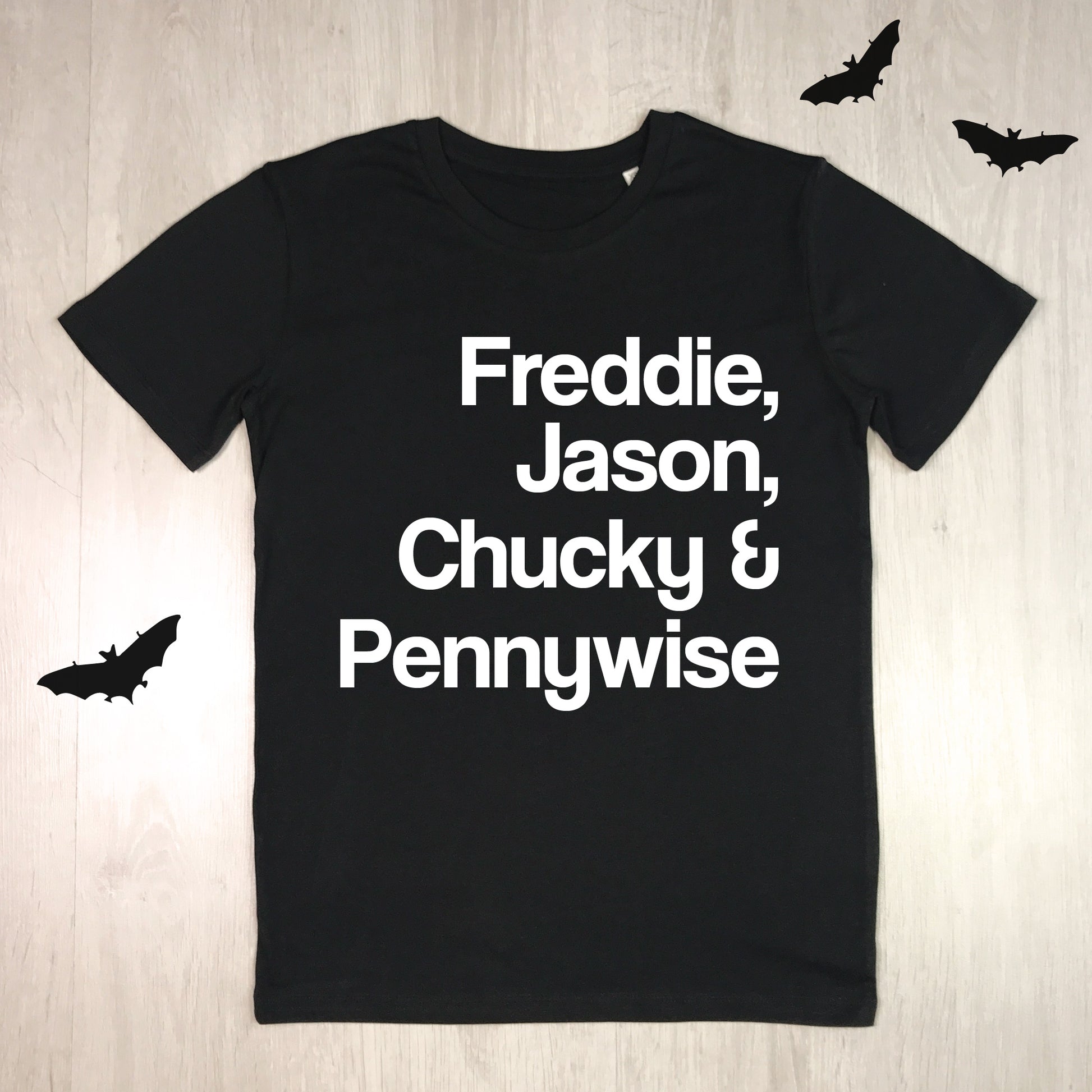 Classic Horror Baddies Halloween T Shirt - Lovetree Design