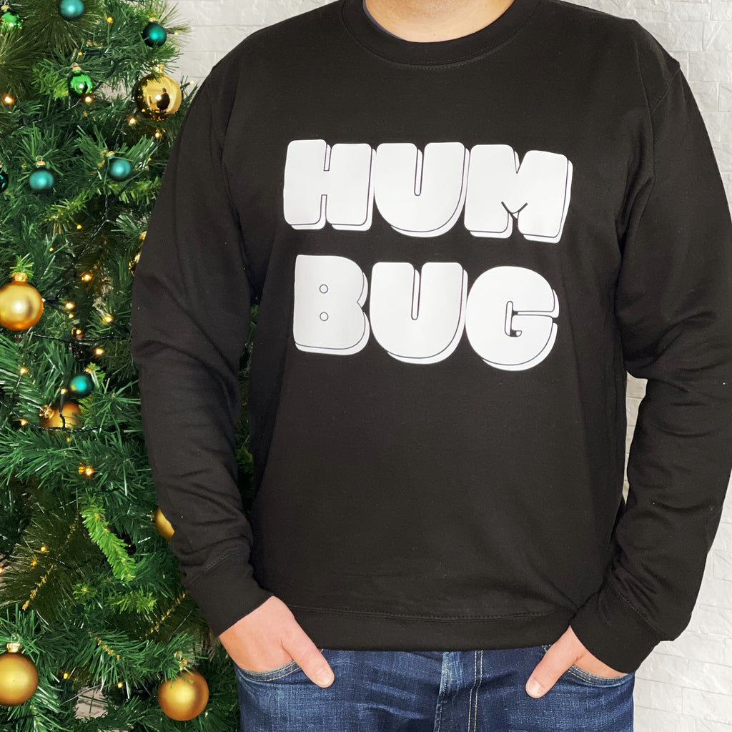 Mens bah humbug christmas cheap jumper