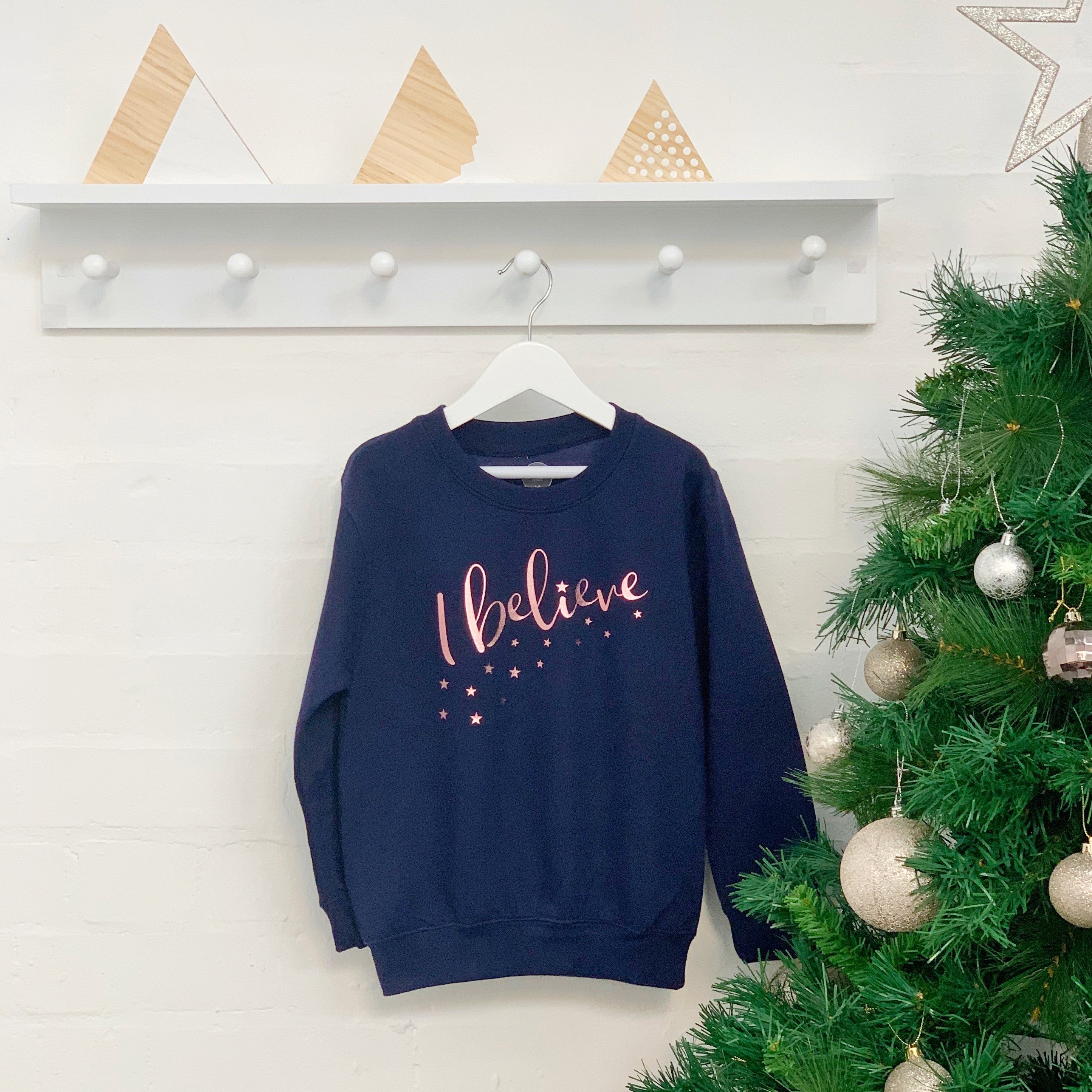 Rose gold christmas jumper discount