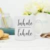 Inhale Exhale Yoga Mug - Lovetree Design